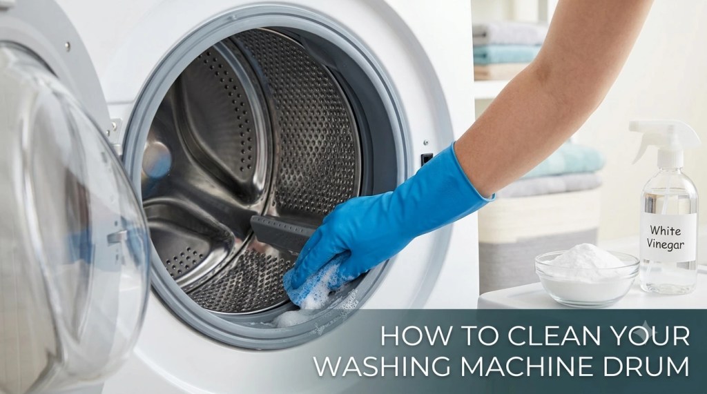 How To Clean a Washing Machine&nbsp;Drum