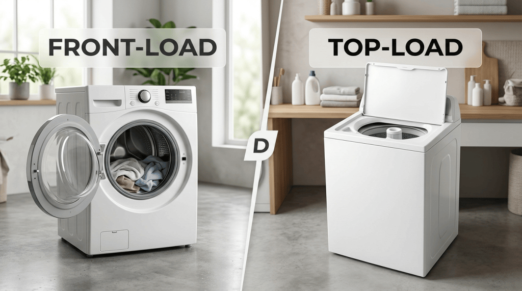 Front-load Vs. Top-load Washing&nbsp;Machines