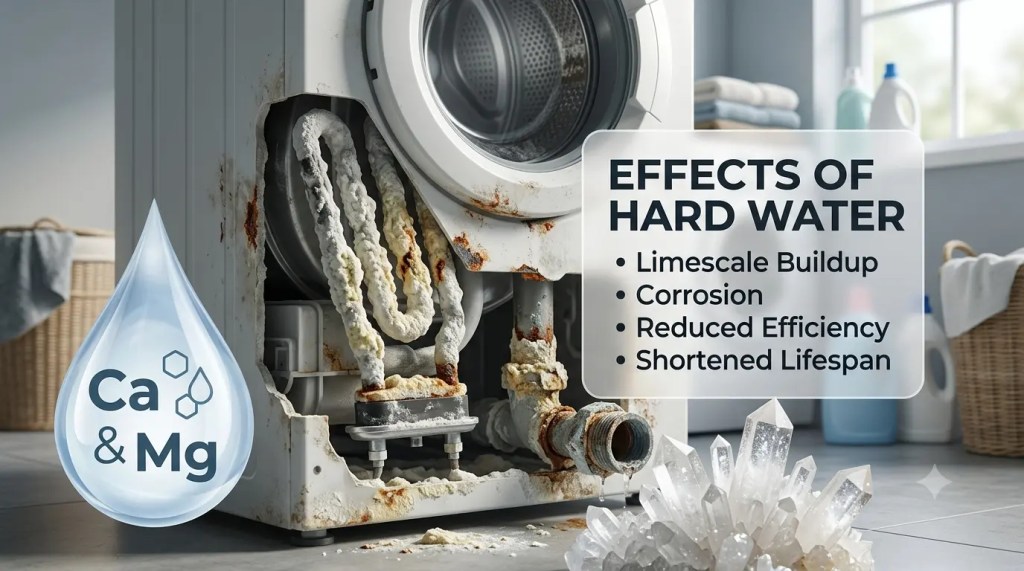 How Hard Water Affects Your Washing&nbsp;Machine