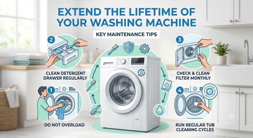 How to Extend the Lifetime of Your Washing&nbsp;Machine
