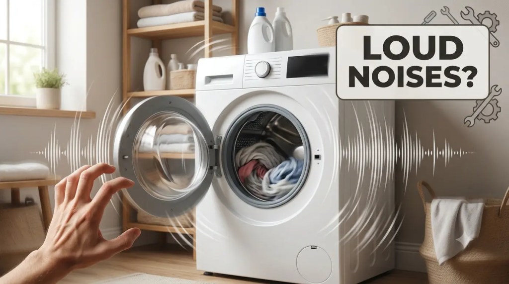 Is The Washing Machine Making Loud&nbsp;Noises?
