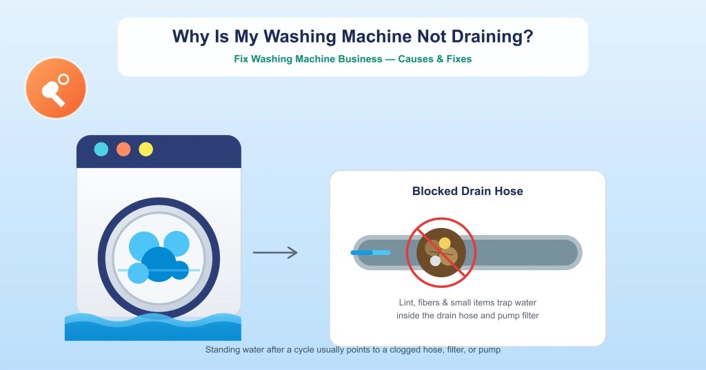 Why Is My Washing Machine Not&nbsp;Draining?